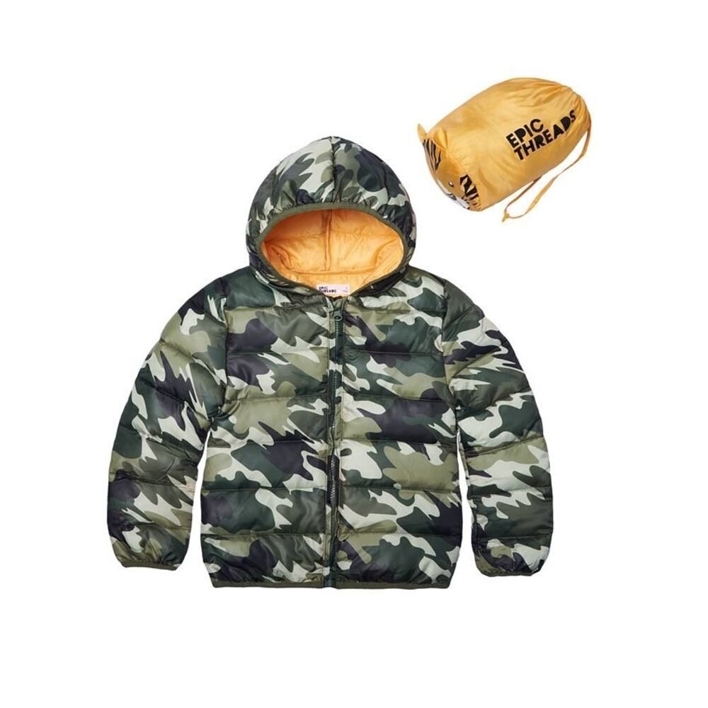 Epic Threads Water Resistant Packable Pals Hoodie Boys Size 3T